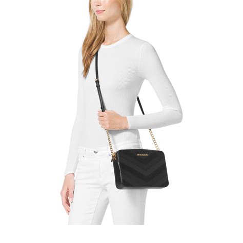 michael michael kors jet set travel large phone cross-body bag|michael kors jet set duffle.